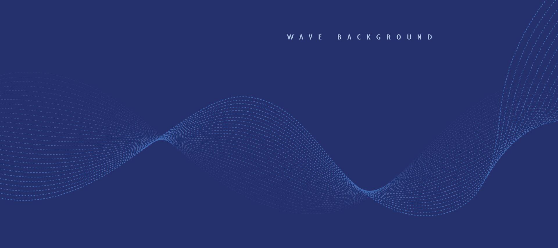 abstrakt bakgrund med blå vågig rader. blå Vinka bakgrund. blå rader illustration. böjd Vinka. abstrakt Vinka element för design. vektor