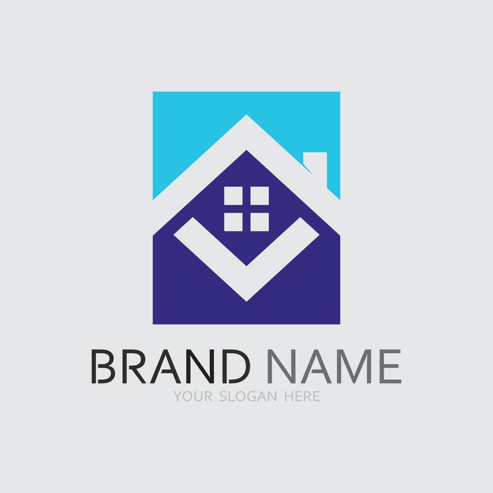 Zuhause Logo Symbol Illustration Design vorlage.home und Haus Logo Design , Logo , die Architektur und Gebäude, Design Eigentum , bleibe beim Zuhause Nachlass Geschäft Logo. vektor