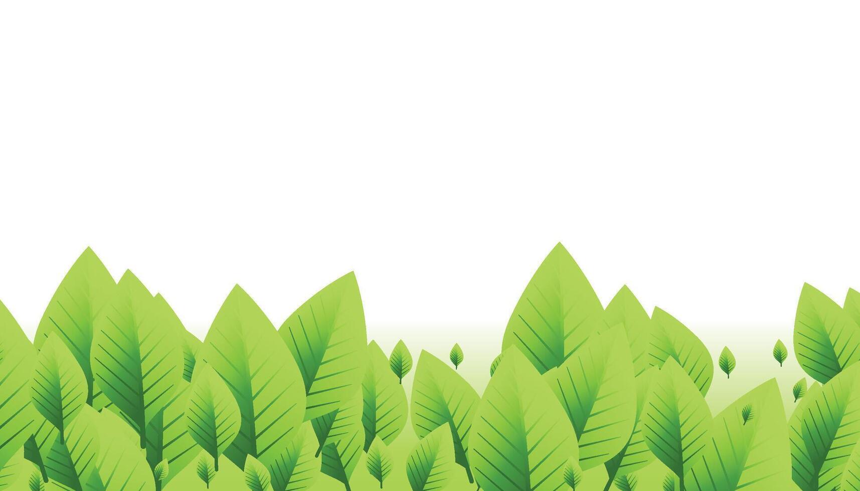 abstrakt geometrisk modern med blad Vinka grön Färg bakgrund för mall, affisch, flygblad design. illustration vektor