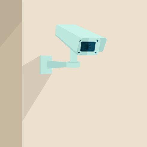 Überwachungskamera-Hintergrund vektor