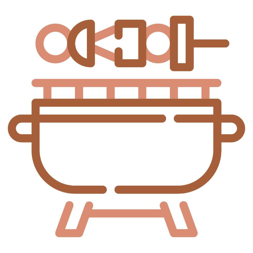 Grill Meister Symbol zum Netz, Anwendung, Infografik, usw vektor