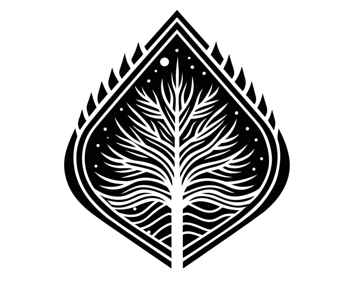Baum Symbol Hintergründe Illustration vektor