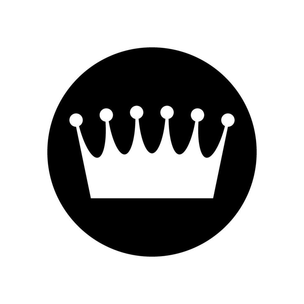 krona ikoner. kunglig krona illustration symbol. kung logotyp eller tecken. vektor