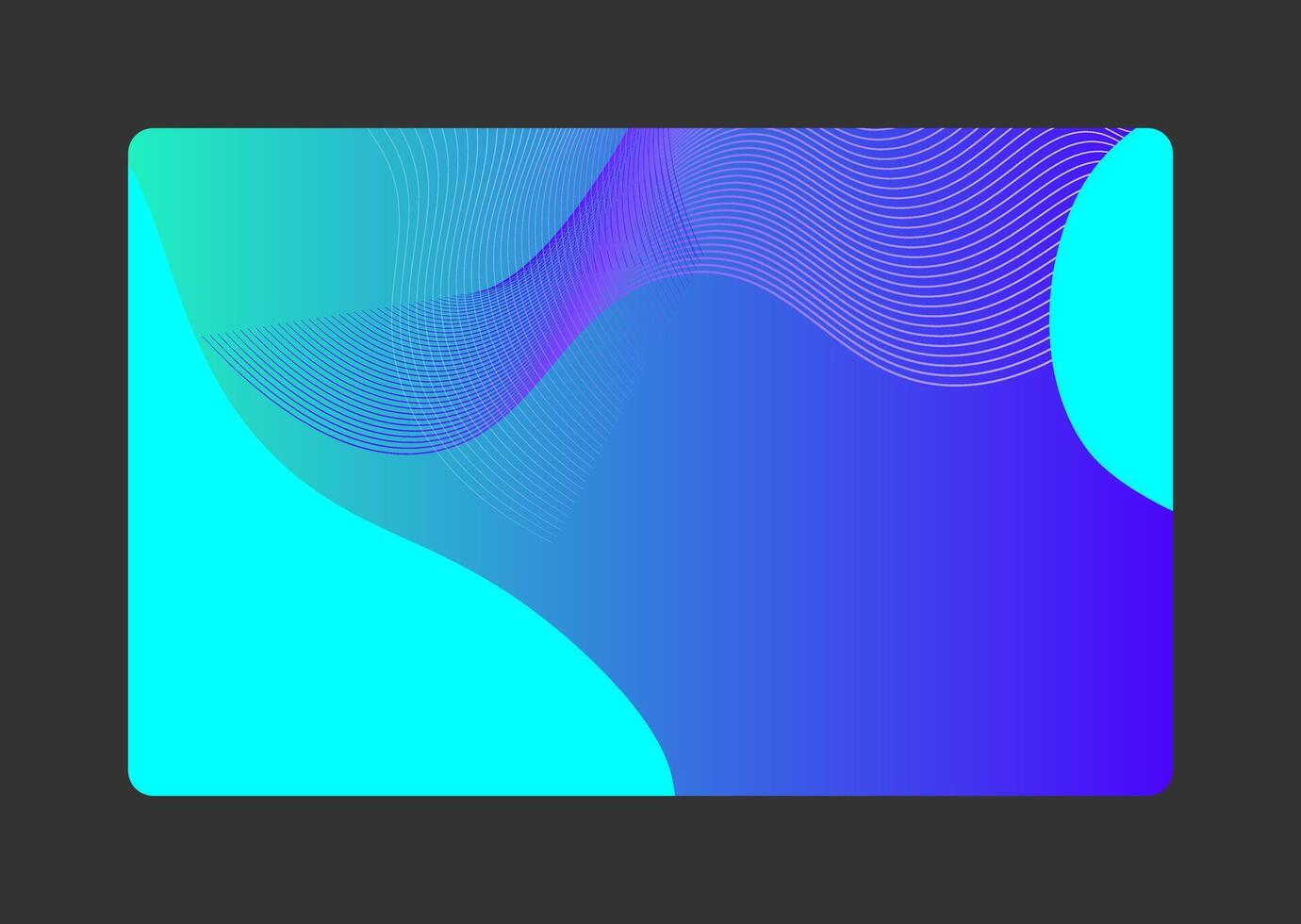 ein Blau und lila Hintergrund mit wellig Linien vektor