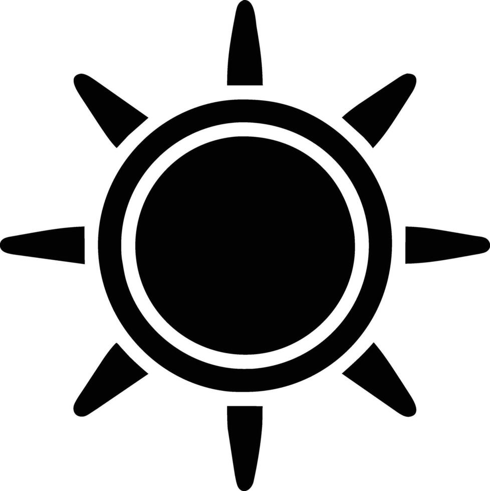 Sol ikon design, grafik resurs vektor