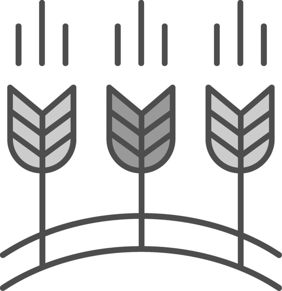 Weizen Stutfohlen Symbol vektor