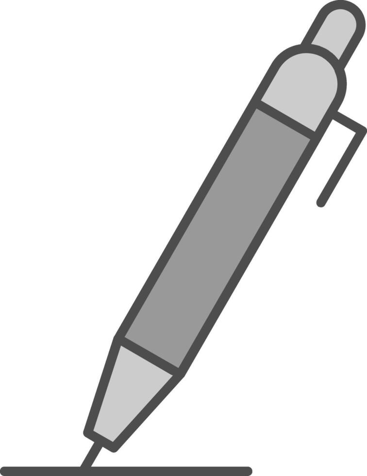 Stift Stutfohlen Symbol vektor