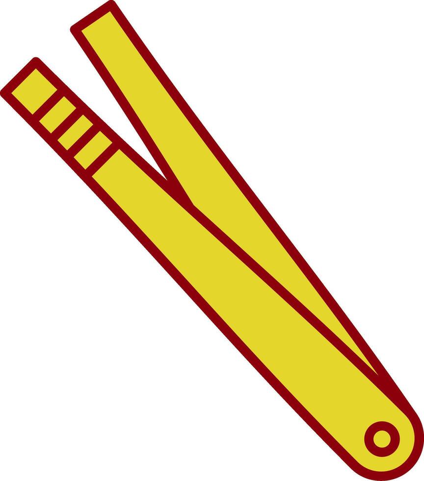 Pinzette Stutfohlen Symbol vektor
