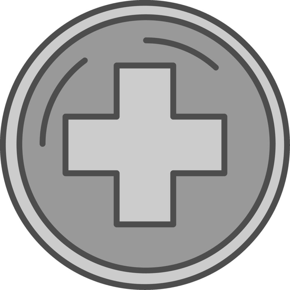 Krankenhaus Zeichen Stutfohlen Symbol vektor