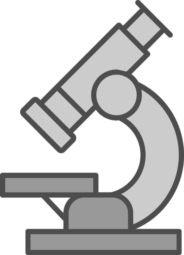 Mikroskop Stutfohlen Symbol vektor