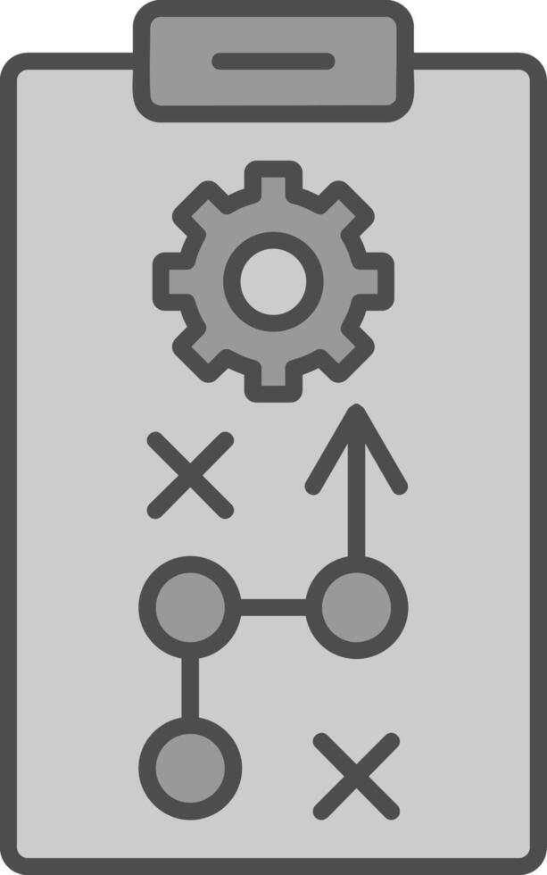 Strategie Stutfohlen Symbol vektor