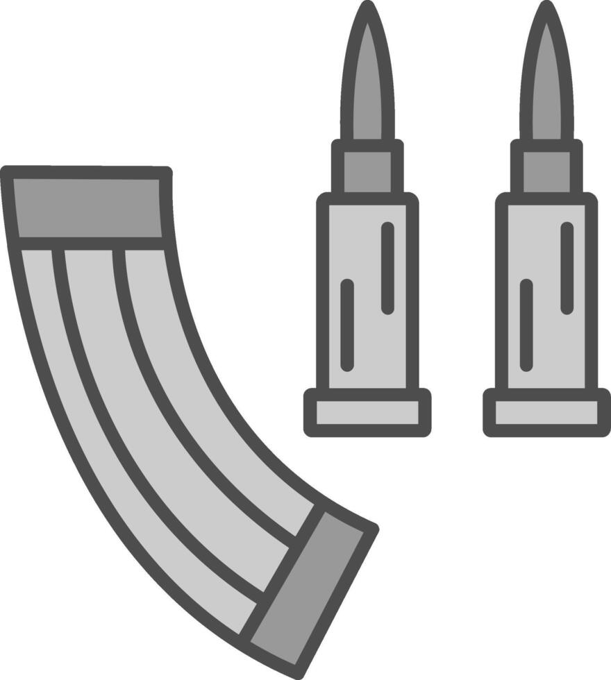 Munition Stutfohlen Symbol vektor