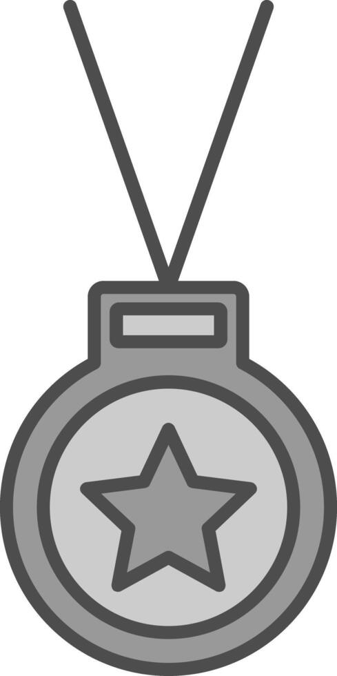 Medaille Stutfohlen Symbol vektor