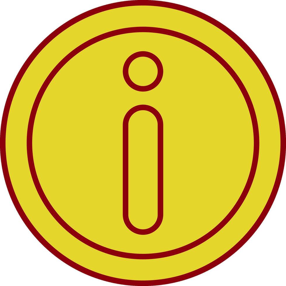 Informationszeile zweifarbiges Symbol vektor