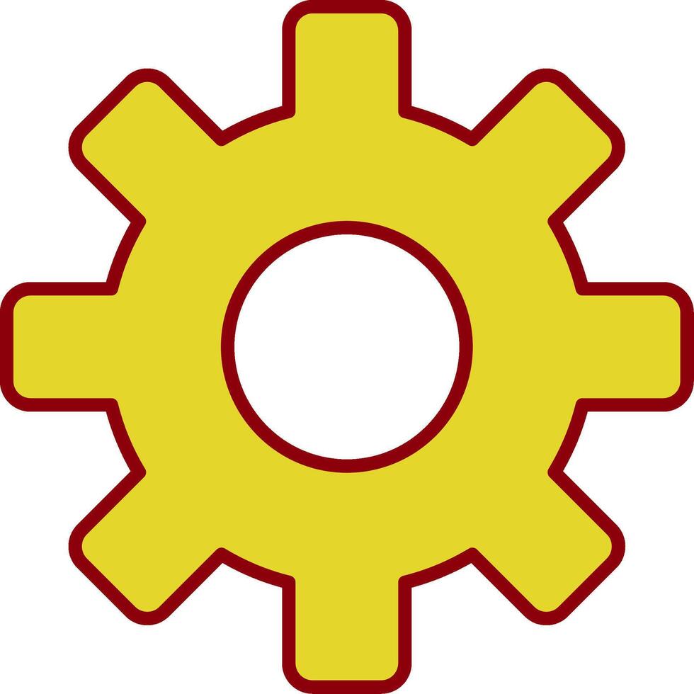 Getriebe Stutfohlen Symbol vektor