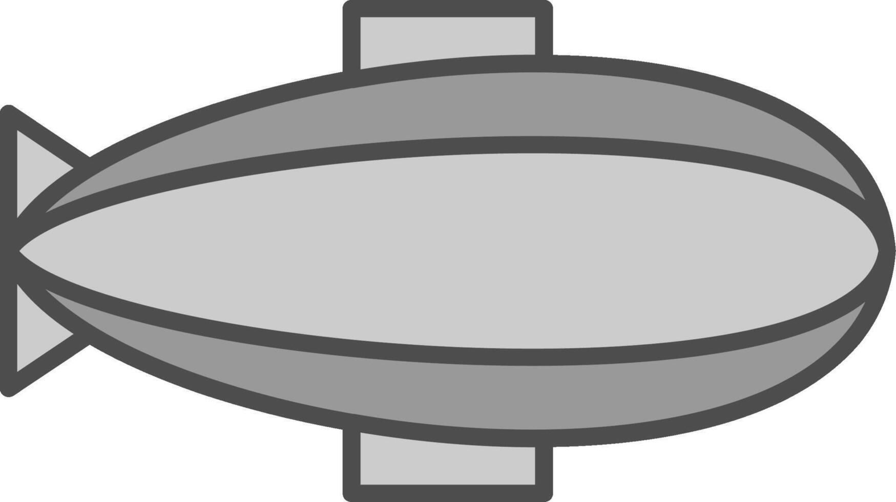 Zeppelin Stutfohlen Symbol vektor