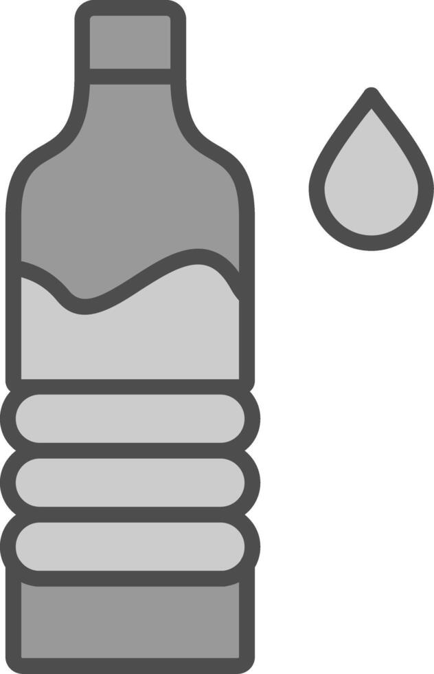 Wasser Flasche Stutfohlen Symbol vektor