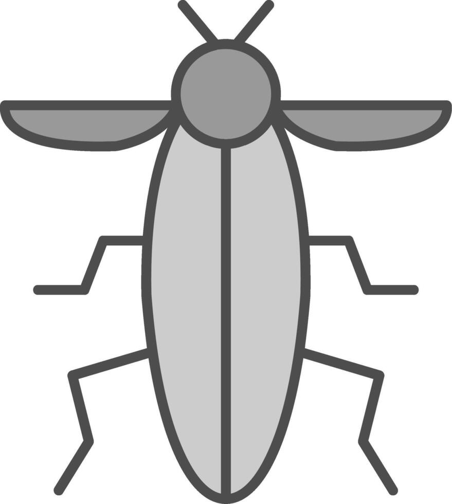 insekt fylla ikon vektor
