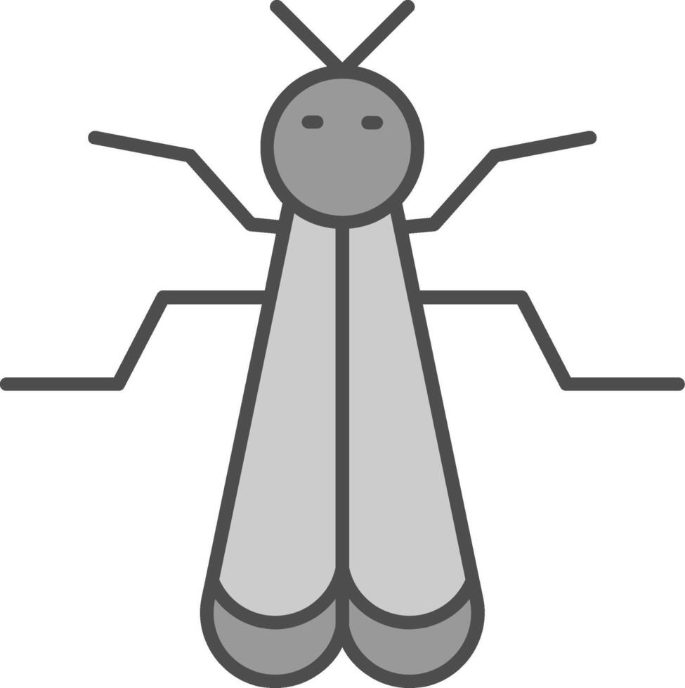 insekt fylla ikon vektor