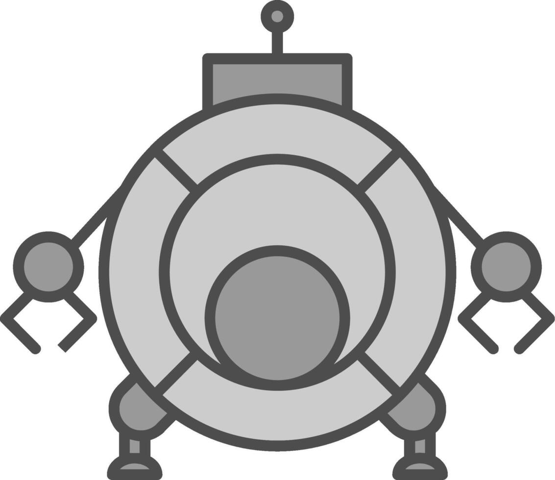 Robotik Stutfohlen Symbol vektor
