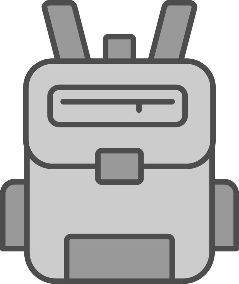 Rucksack Stutfohlen Symbol vektor