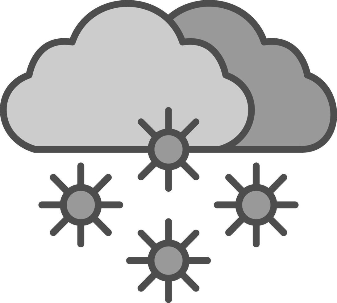 schneebedeckt Stutfohlen Symbol vektor