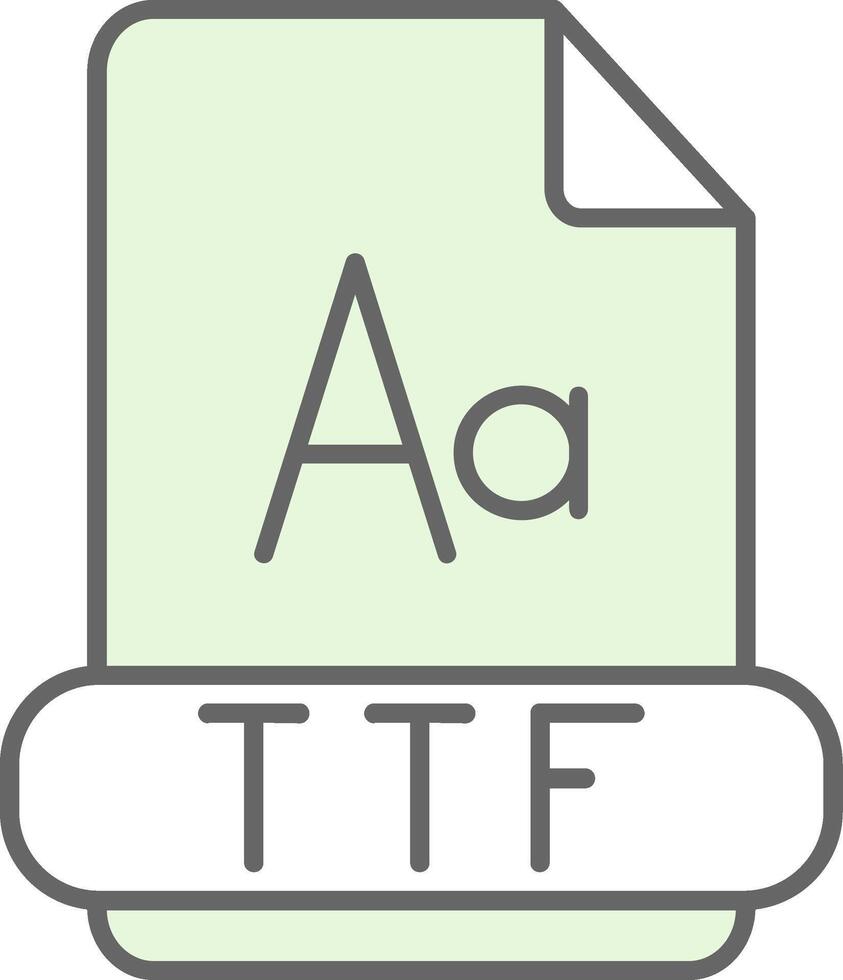 ttf Stutfohlen Symbol vektor