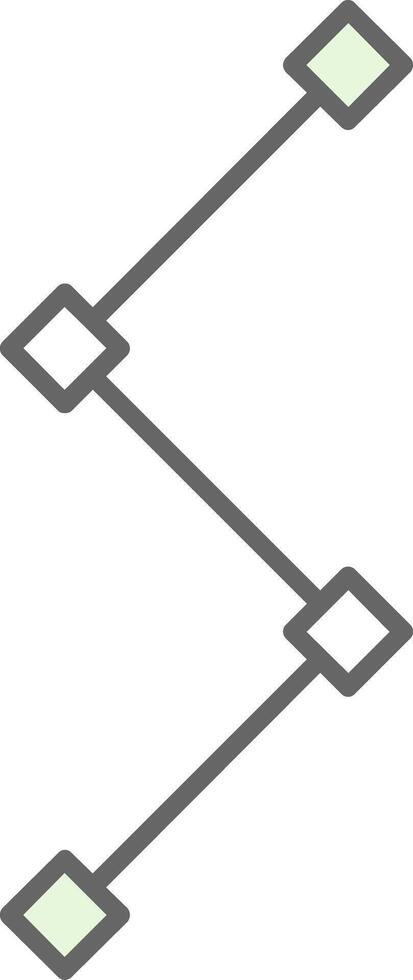 Pfad Stutfohlen Symbol vektor