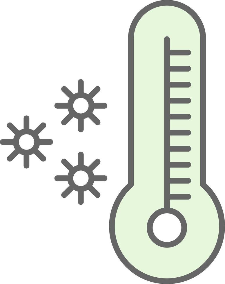 Thermometer Stutfohlen Symbol vektor