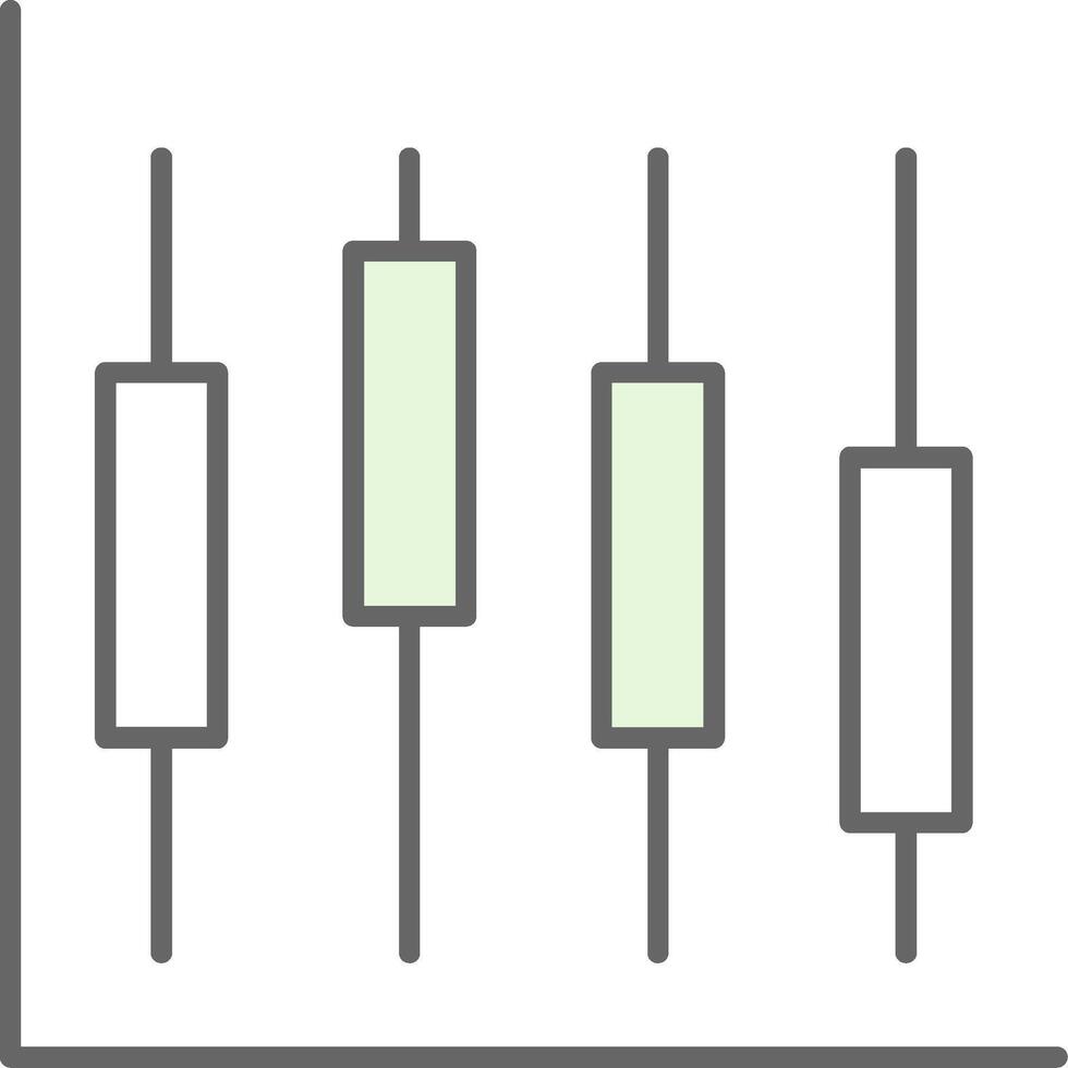 Diagramm Stutfohlen Symbol vektor