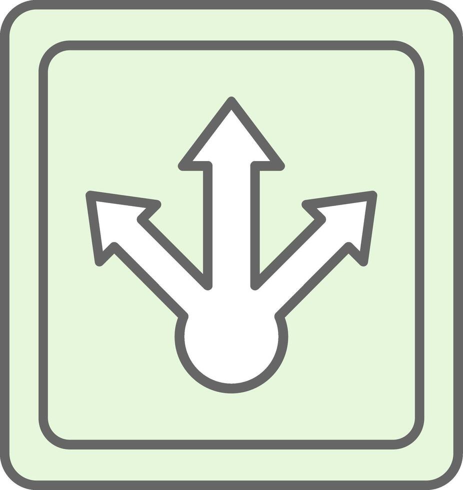 Wege Stutfohlen Symbol vektor