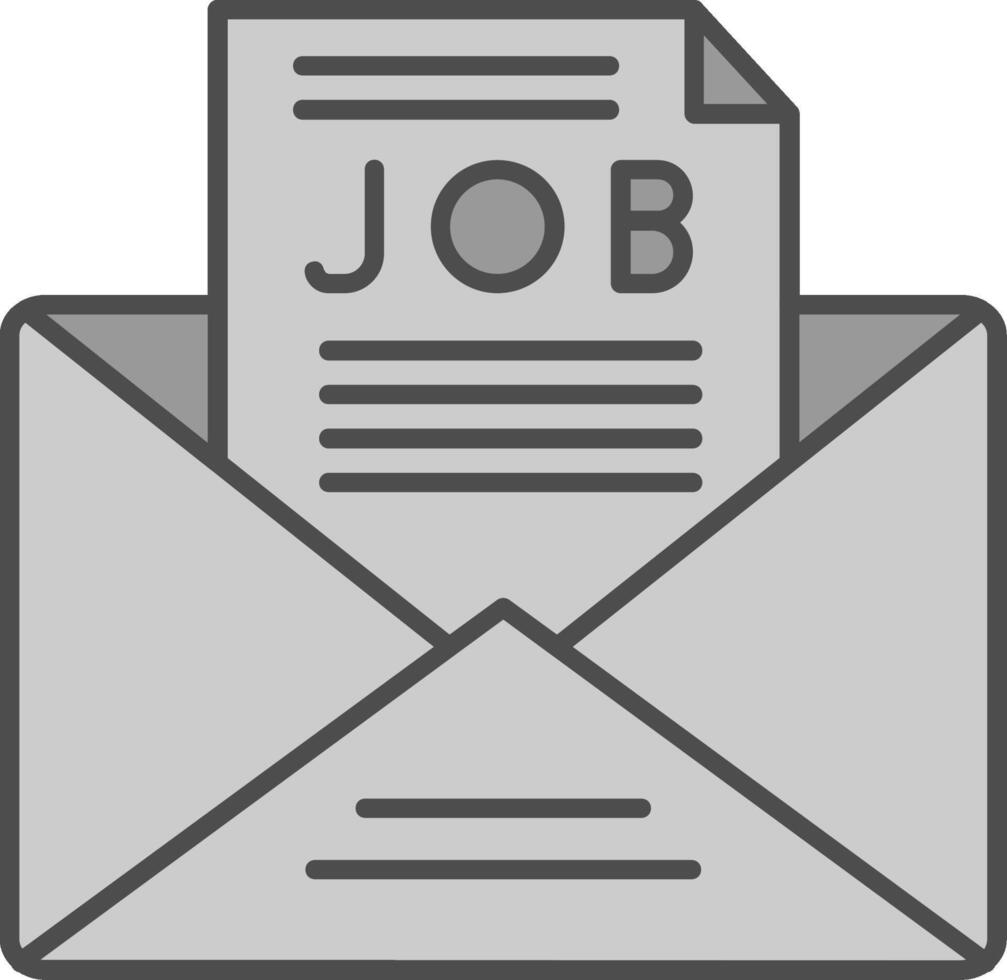 Job Angebot Stutfohlen Symbol vektor