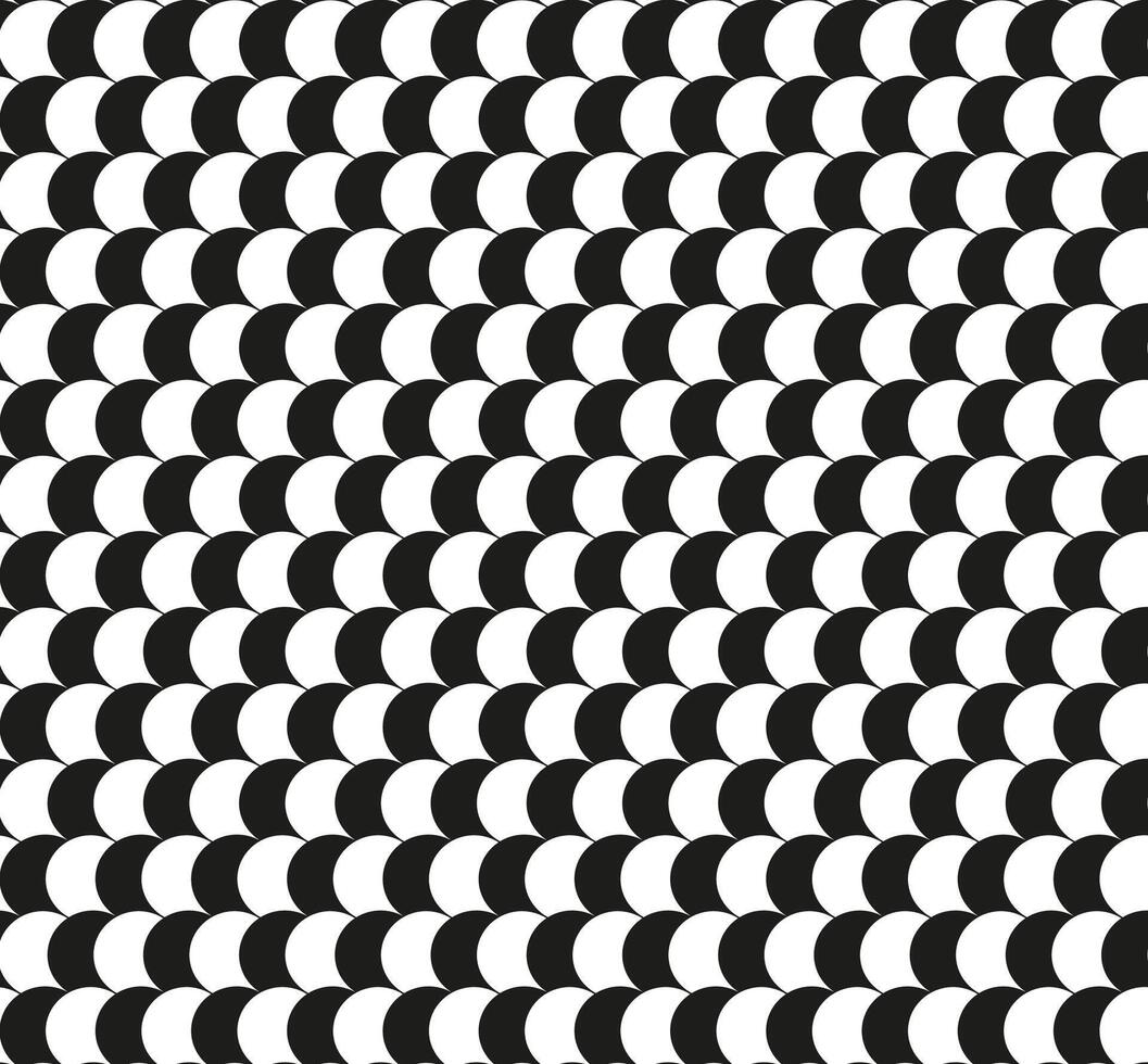 nahtlos abstrakt geometrisch Muster im das bilden von schwarz und Weiß Waage vektor