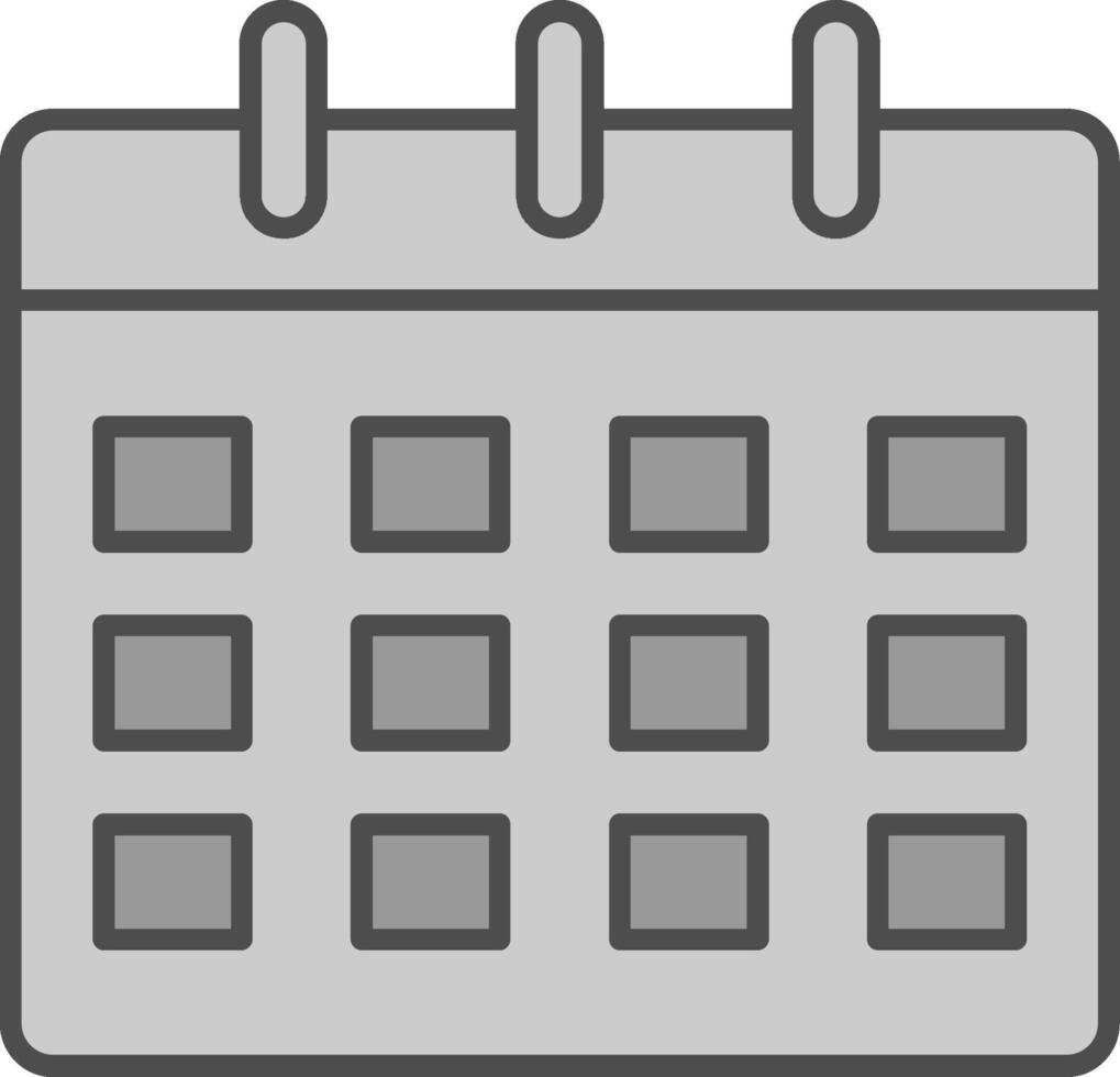 Kalender Stutfohlen Symbol vektor