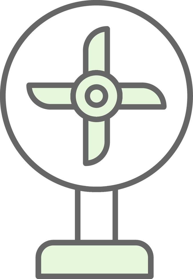 Ventilator Stutfohlen Symbol vektor