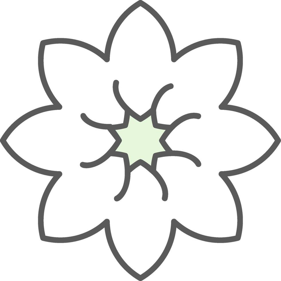 Amaryllis Stutfohlen Symbol vektor