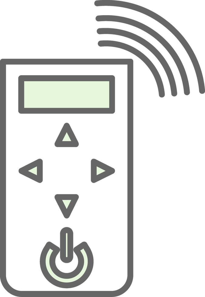 Fernbedienung Steuerung Stutfohlen Symbol vektor