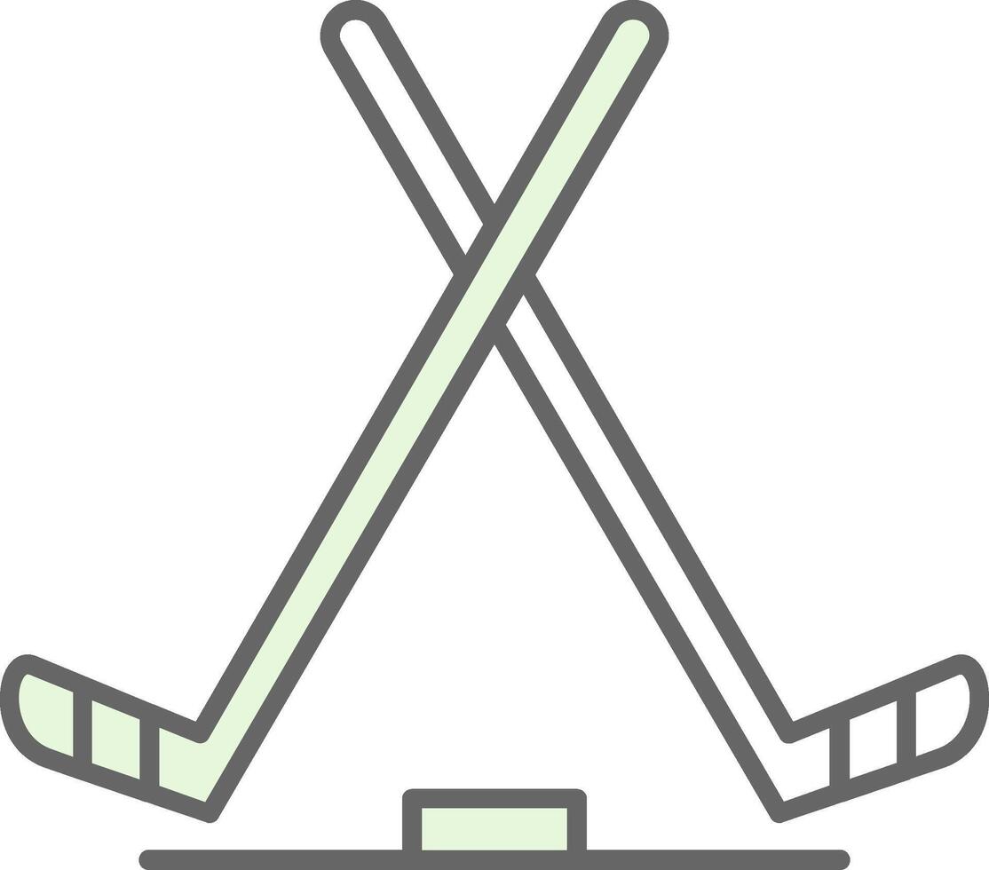 Eis Eishockey Stutfohlen Symbol vektor