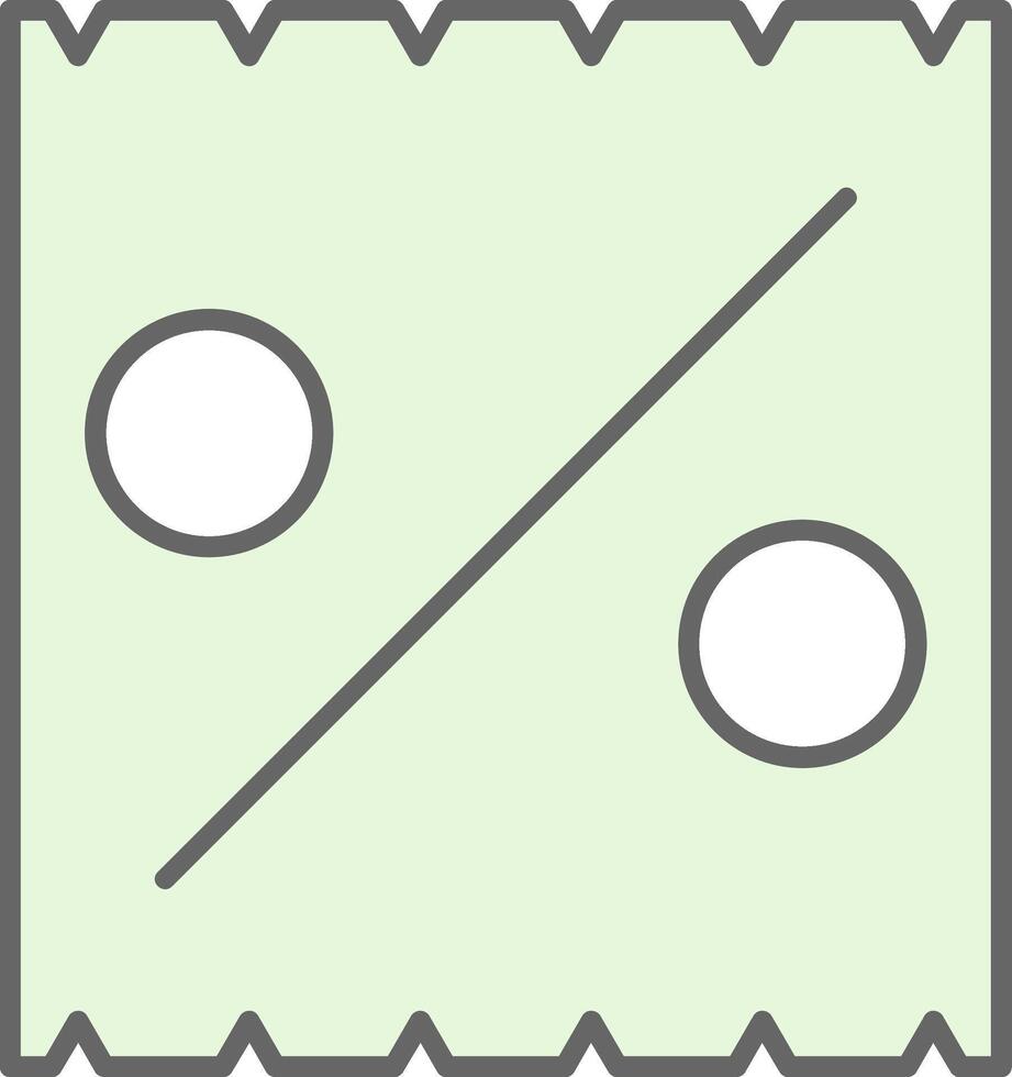 Rechnung Stutfohlen Symbol vektor