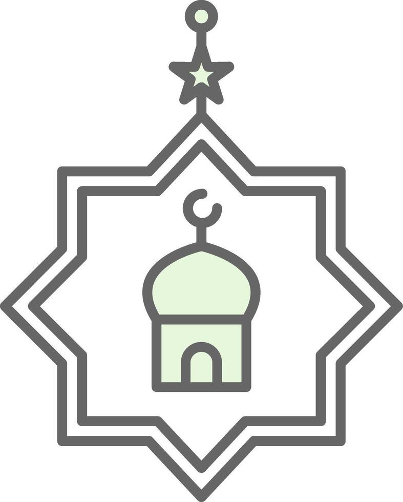 eid Feier Stutfohlen Symbol vektor