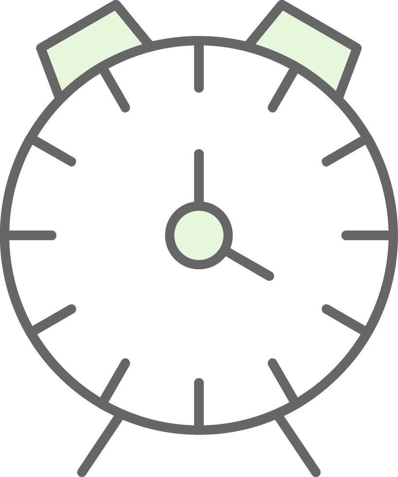 Alarm Uhr Stutfohlen Symbol vektor