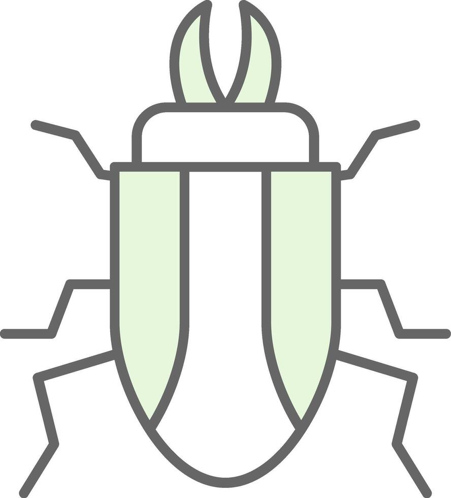 Käfer Stutfohlen Symbol vektor
