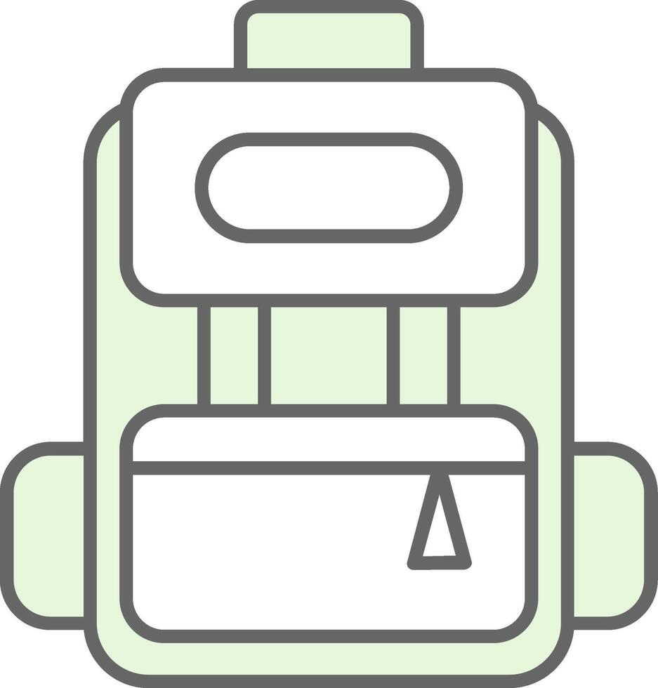 Rucksack Stutfohlen Symbol vektor