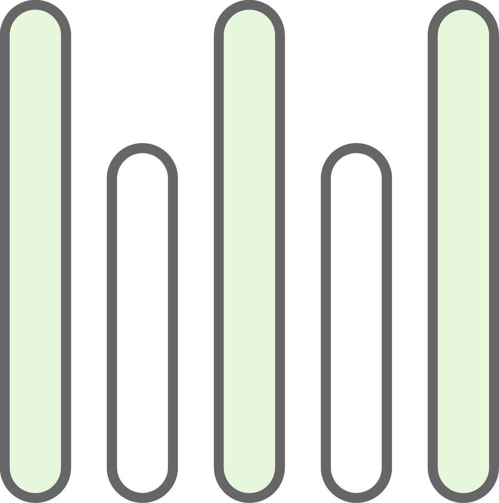 Vertikale ausrichten Unterseite Stutfohlen Symbol vektor