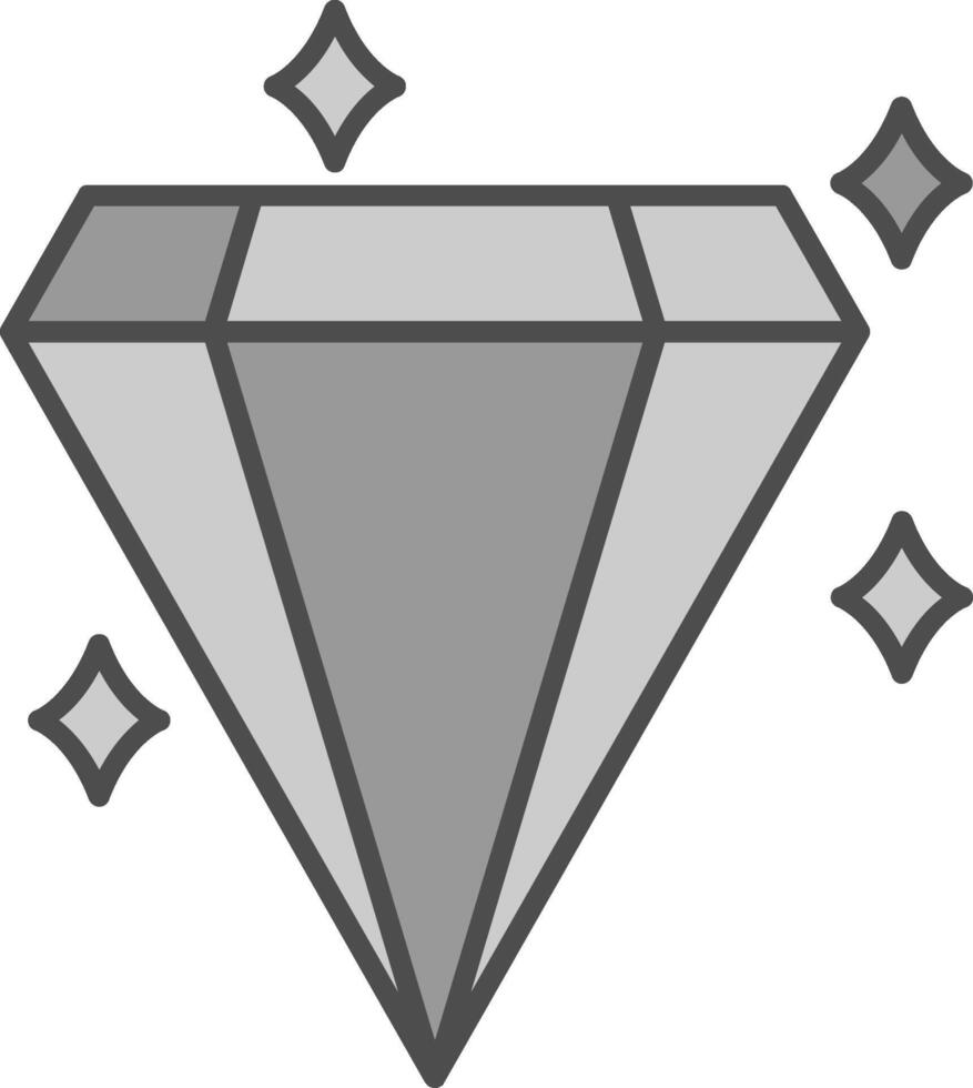 Diamant Stutfohlen Symbol vektor