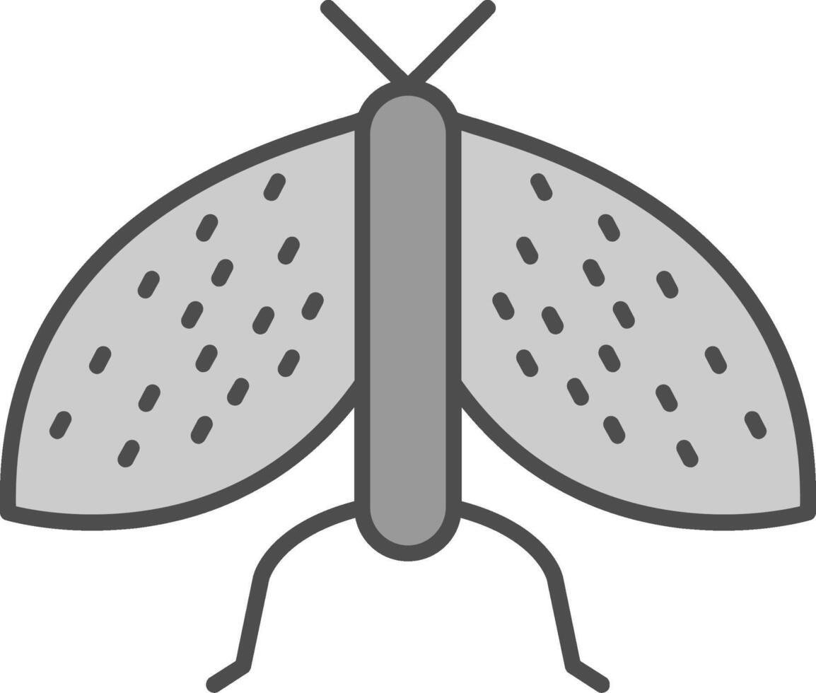 insekter fylla ikon vektor