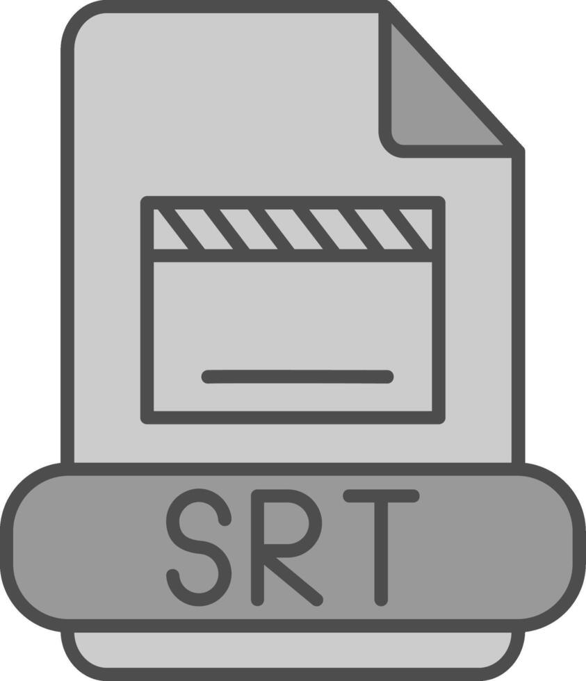 srt Stutfohlen Symbol vektor