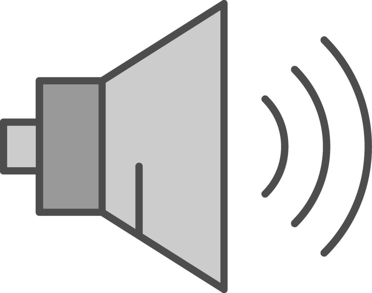 Lautsprecher Stutfohlen Symbol vektor