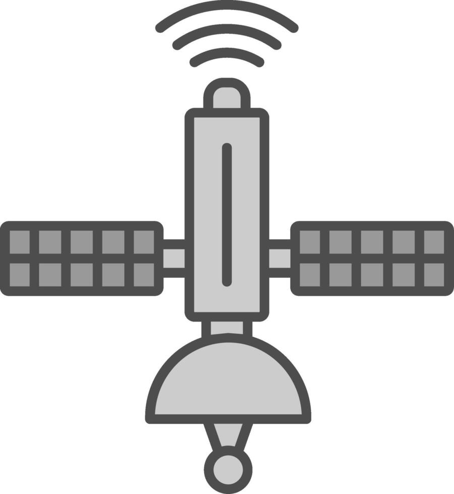 Satellit Stutfohlen Symbol vektor