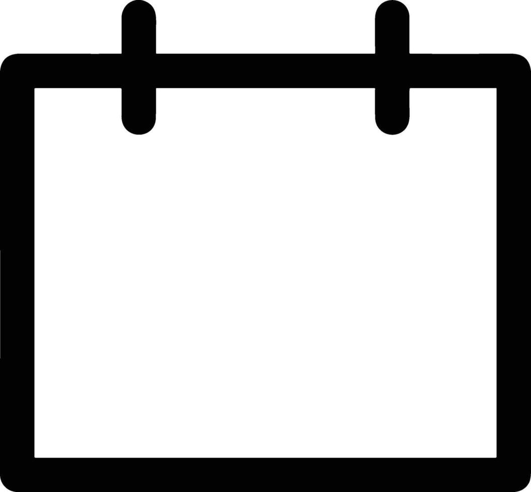 Kalender Symbol Symbol Bild vektor